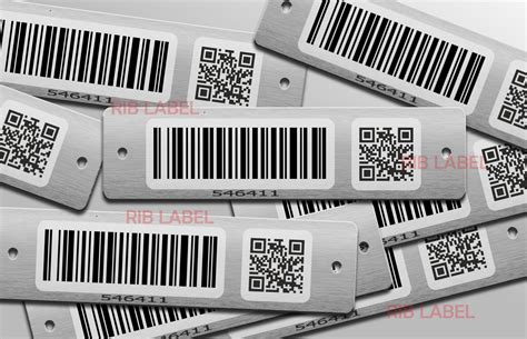 tags rfid para metales|metal barcode label printer.